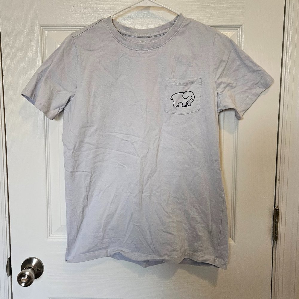Ivory Ella Light Blue Shirt Sleeve Tee